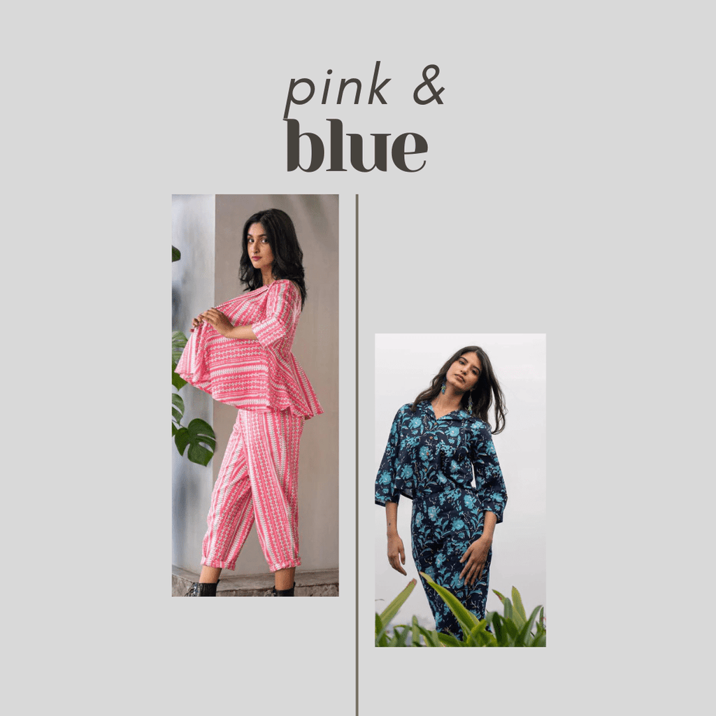 Pink & Blue