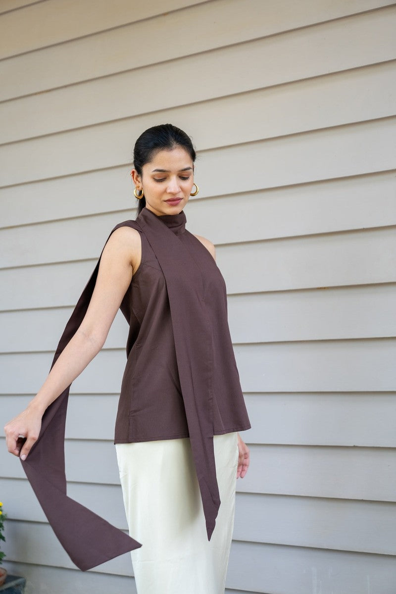 Freya Scarf Top