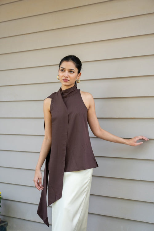 Freya Scarf Top
