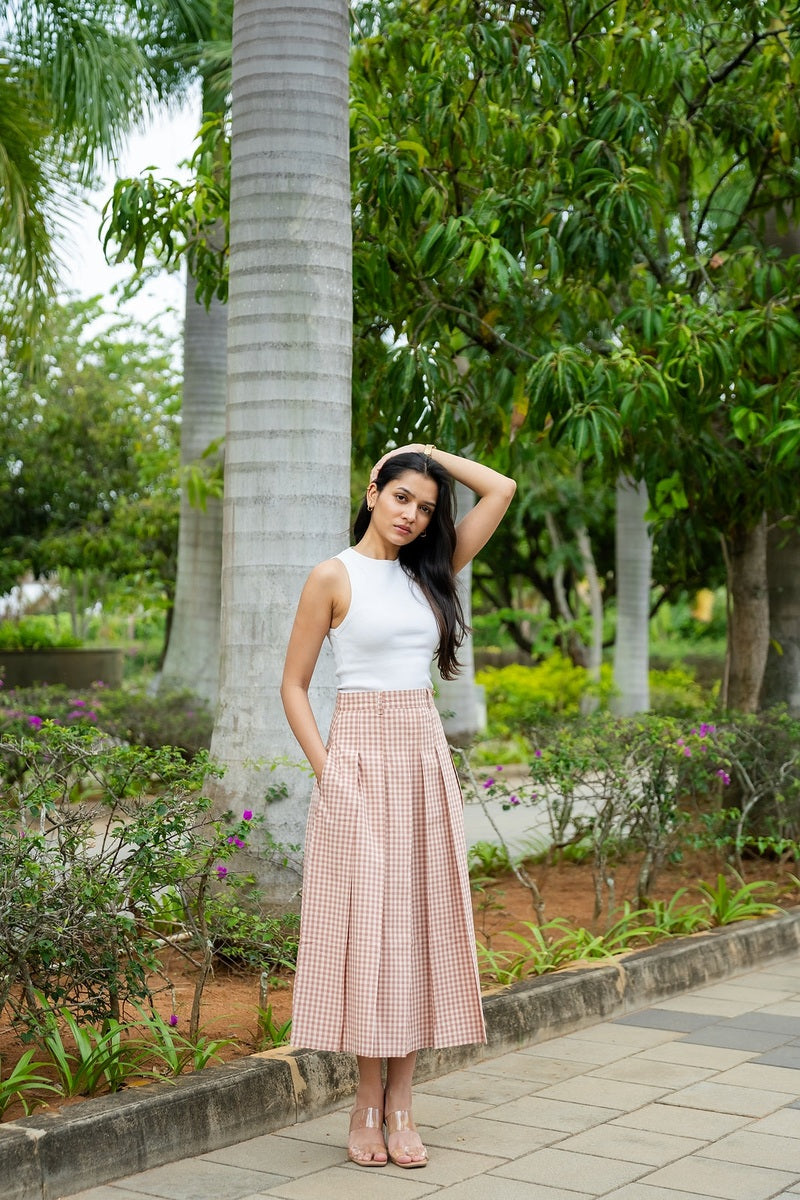 Maple Pleated Skirt