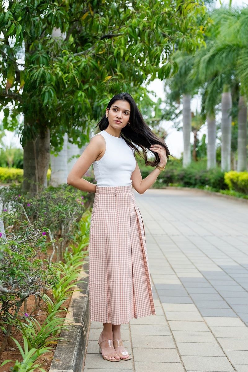 Maple Pleated Skirt