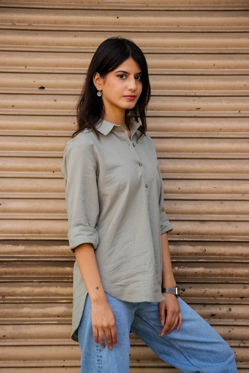 Gigi Shirt (Sage Green)