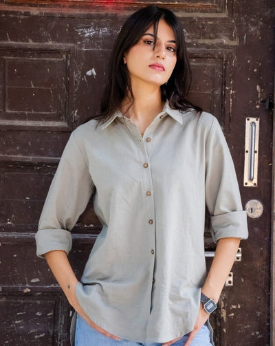 Gigi Shirt (Sage Green)