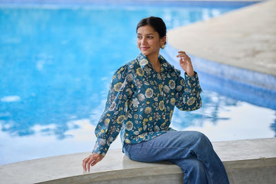 Juliet Shirt [Blue]