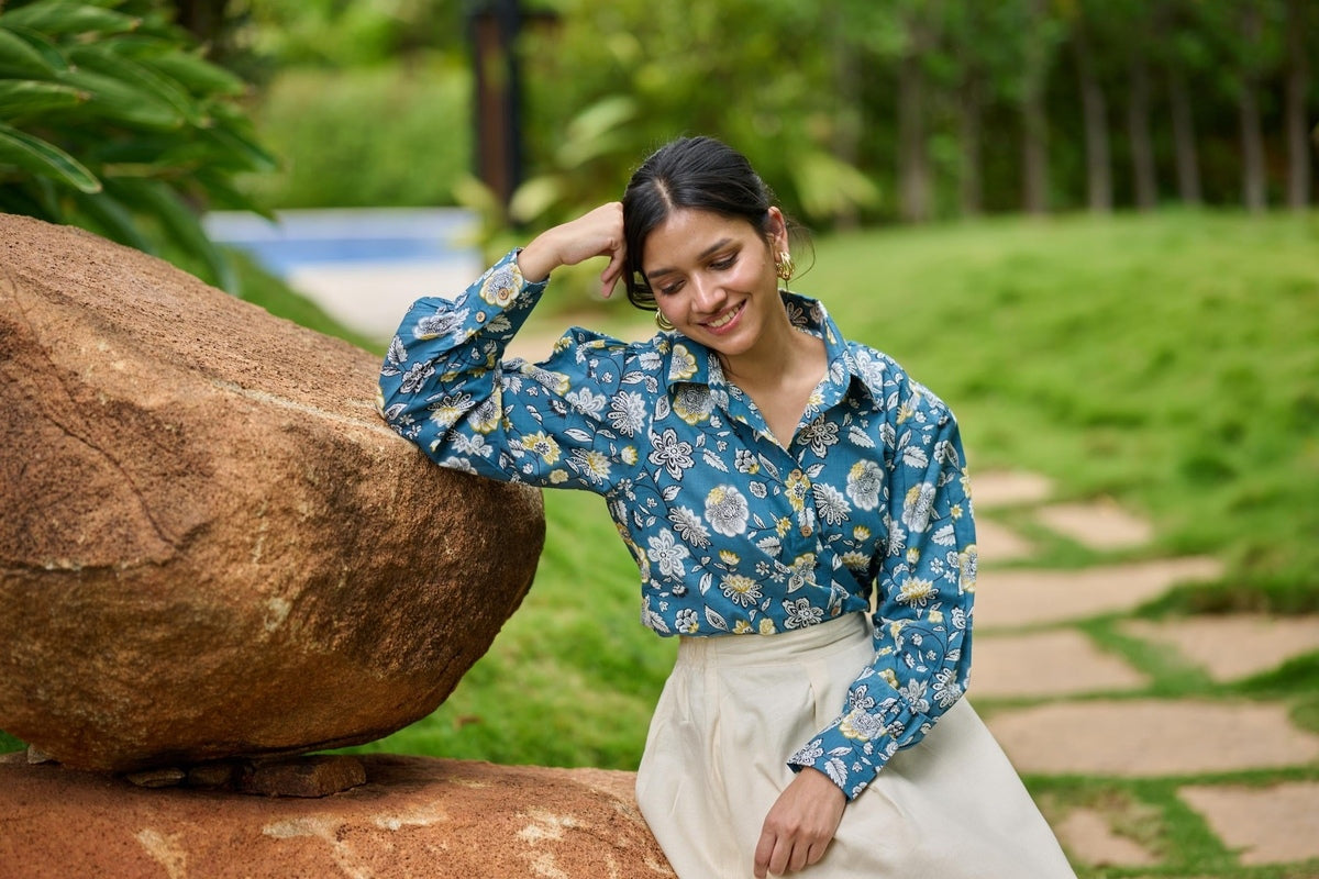 Juliet Shirt [Blue]