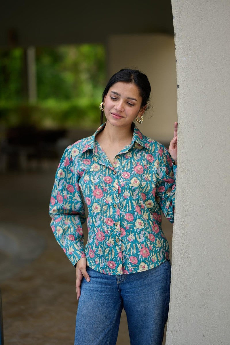 Juliet Shirt [Green]