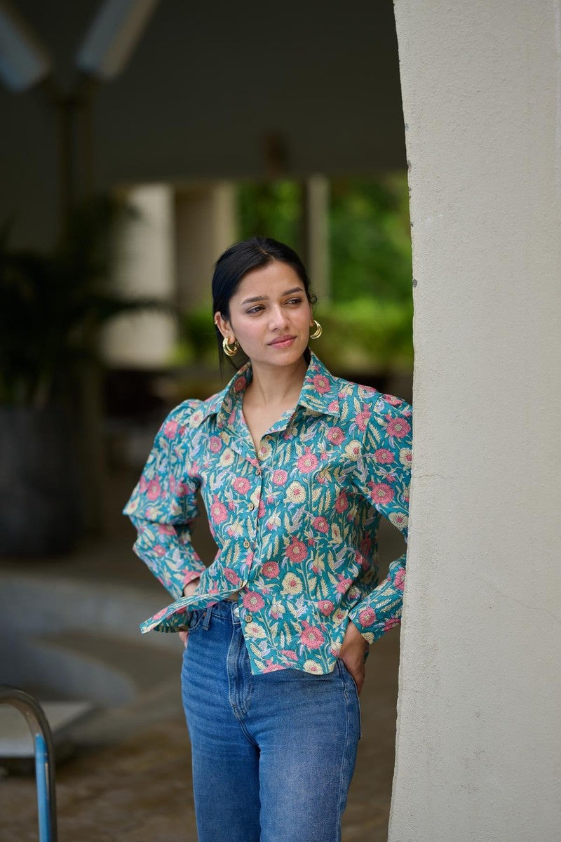 Juliet Shirt [Green]