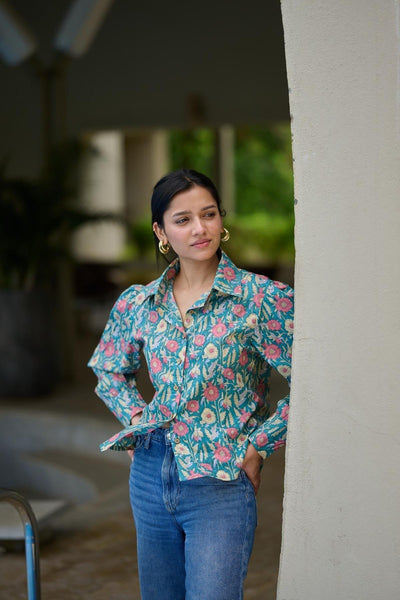Juliet Shirt [Green]