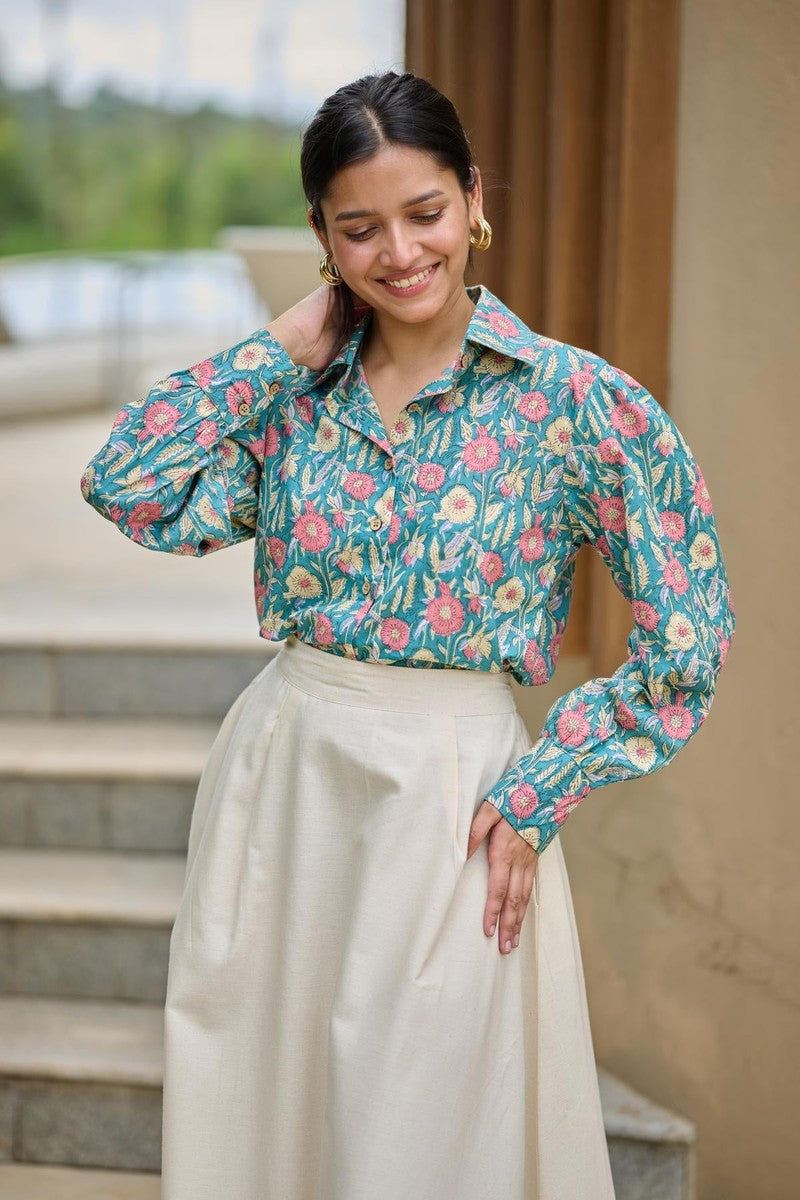 Juliet Shirt [Green]