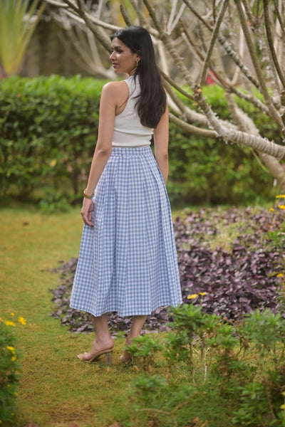 Cloud Pleated Skirt