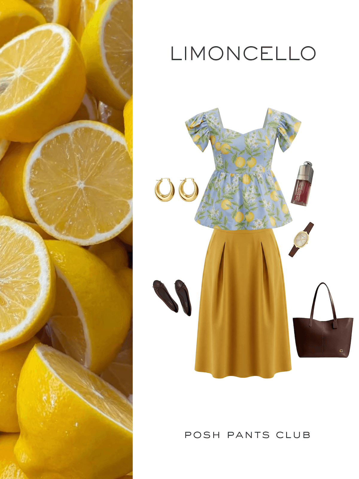 Limoncello bundle - Italia Top with Custard Skirt
