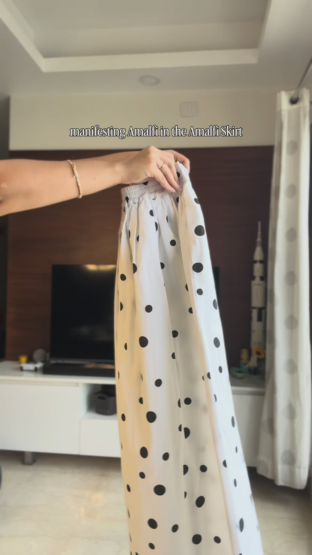 Amalfi Polka Skirt