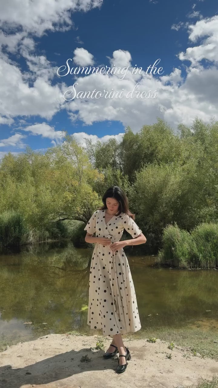 Santorini Wrap Dress